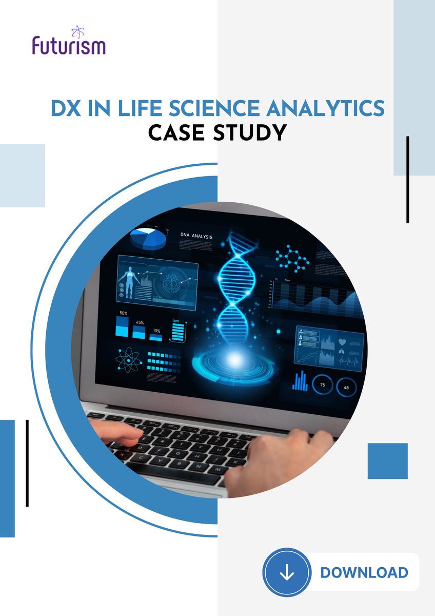 Revolutionizing #LifeSciences with #AI and #cloud. See how we leveraged AI, advanced analytics, and cloud for a #lifesciencesanalytics firm. Download now: futurismtechnologies.com/casestudy/futu…