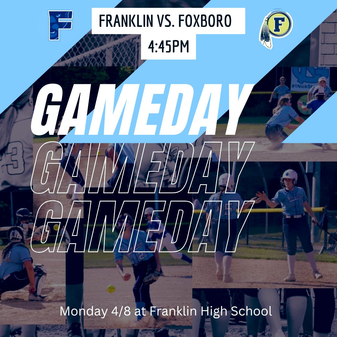 CoachShafferFHS's tweet image. Home opener today at 4:45pm vs. Foxboro! Come Support!🥎

@FHSSoftballBoos @FHSSports @FHSPantherbook @HockomockSports 
@MetroWestSports