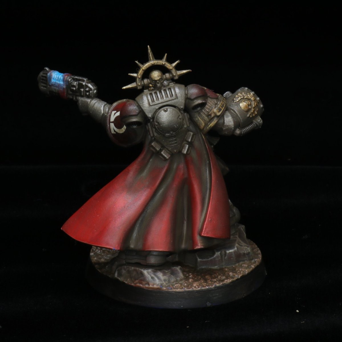 DjombaGorath's tweet photo. Captain Justian, Strike Force Justian.
#OmegaRust
#SpaceMarineHeroes
#Warhammer40k #Warhammer
#PaintingWarhammer
#WarhammerCommunity
#Warmongers 
#MiniaturePainting 
@warhammer https://t.co/0xFSIezGGB