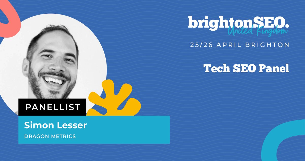 Heading to @brightonseo & looking for a session to attend on the Friday morning? Our CEO @simonlesser will be joined by the brilliant @bethwoodcock, @dgossage1983 and Paulo Andraus for an exciting panel discussion on technical SEO. 📅 Friday 26th ⏰ 09:30 📍Mass Media