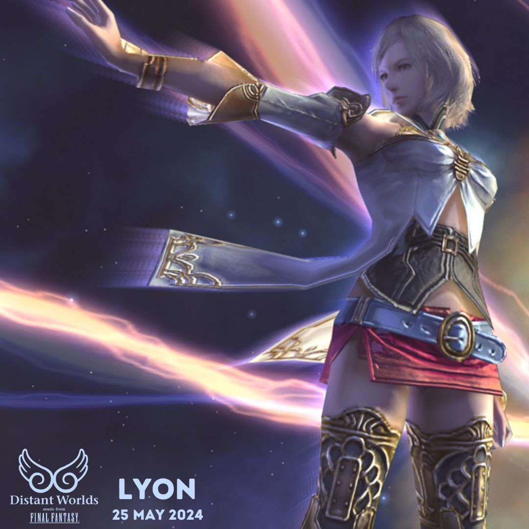 Le célèbre concert Distant Worlds est de passage à Lyon ! Récupérez votre place tant qu’il est encore temps et replongez-vous dans l’univers musical Final Fantasy le temps d’une soirée 👉 buff.ly/4cFdM4Q