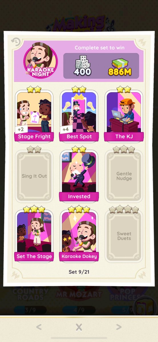 cosmicdanii's tweet image. trade with me 🥲  #MonopolyGo #MonopolyGoTrade