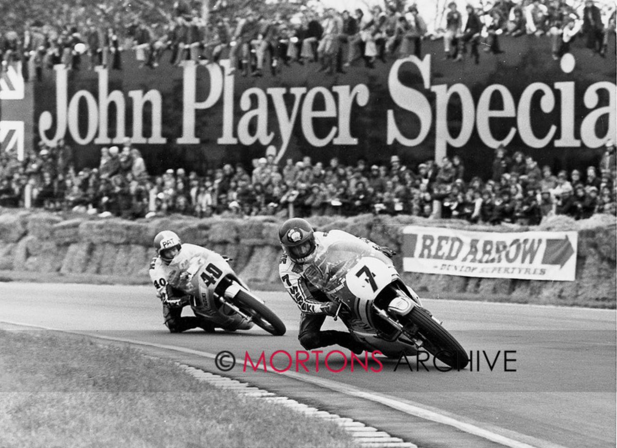 We were saddened to learn of the passing of Pat Hennen at the weekend. Here's Pat giving Barry Sheene plenty to think about...

Thoughts are with the friends and family...

#classicbikeshows #motorcycle #motorbike #motorcyclelife #classicmotorcycle #classicbike #motorcycleclub