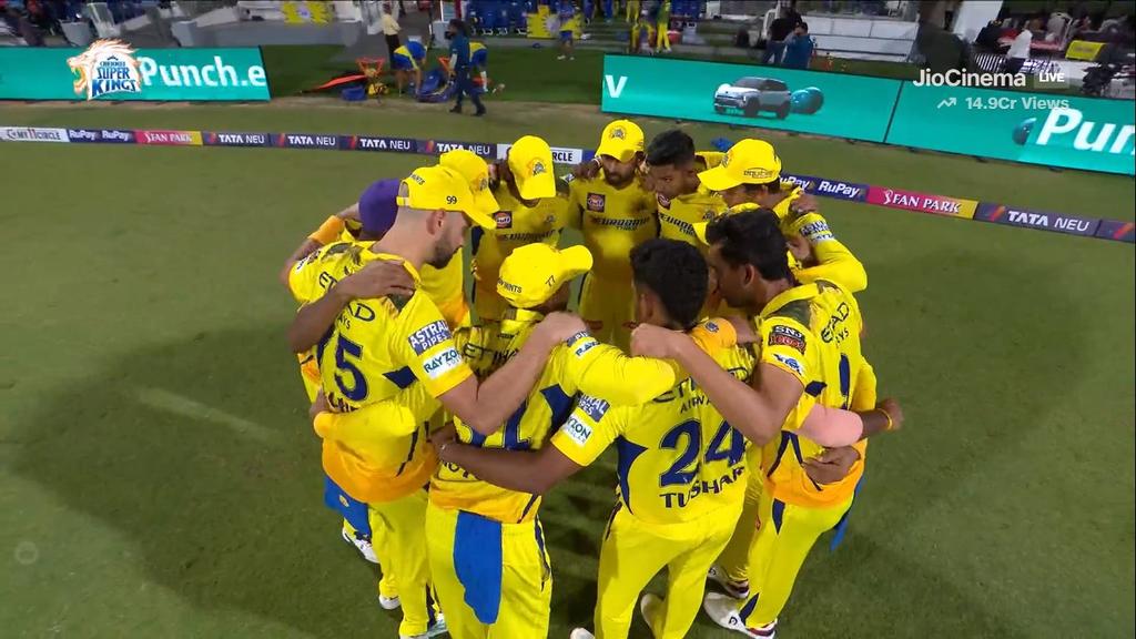 Today Changed in CSK Playing XI

#DeepakChahar Misses Out

#Mustafizur is back
#Rizvi is back 
#ShardulThakur The Lord Is Back Today 🔥🔥🔥

What We Expected Is Chahar & Thakur Combo But What They Given #TusharDespande & #LordThakur Combo.

#CSK #ChennaiSuperKings #MsDhoni #Dhoni