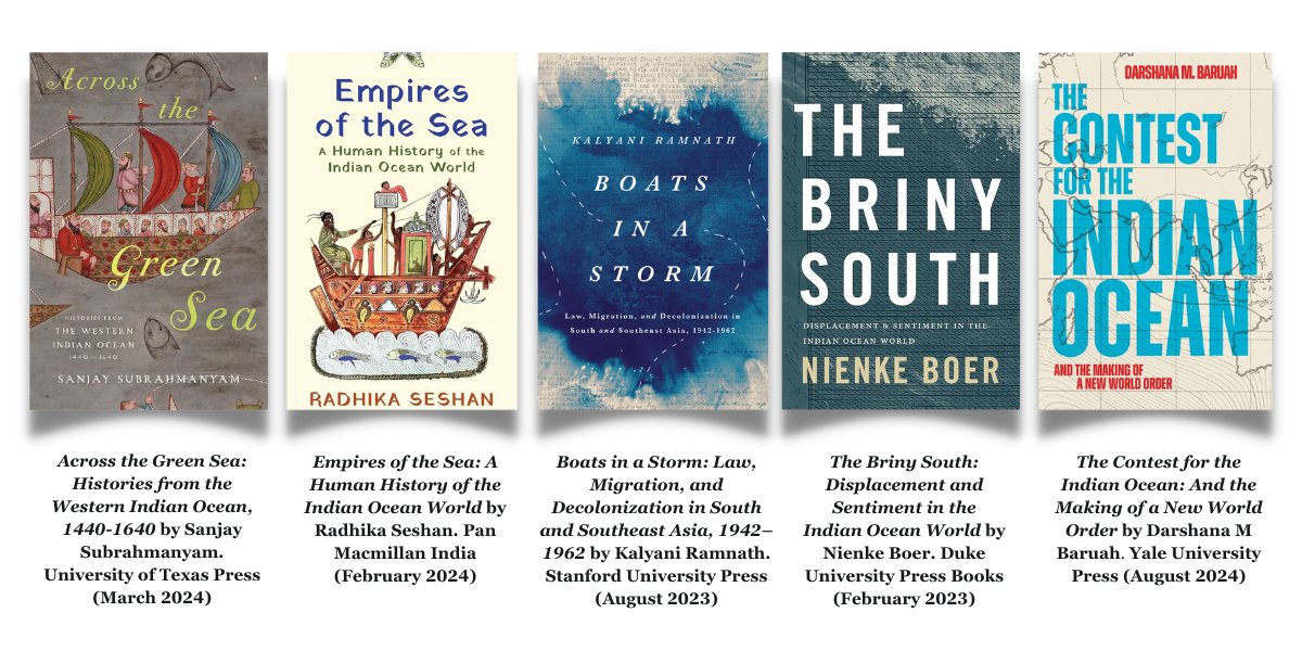 What can Southasian scholars gain from Indian Ocean studies? 

These recent books on the Indian Ocean provides a new way of looking at the Subcontinent’s pasts. mailchi.mp/himalmag/south… @kalramnath @notnienke @darshanabaruah @PanMacIndia @yalepress @UTexasPress @DukePress