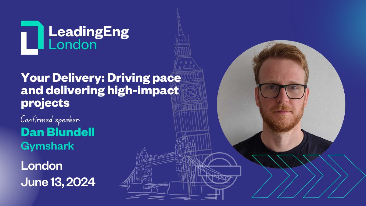 LeadDev (@theleaddev) on Twitter photo Learn how to drive pace and deliver high-impact projects with <a href="/danblundell/">Dan Blundell</a> at #LeadingEngLondon on June 13! bit.ly/3TSurJg Learn how to drive pace and deliver high-impact projects with <a href="/danblundell/">Dan Blundell</a> at #LeadingEngLondon on June 13! bit.ly/3TSurJg