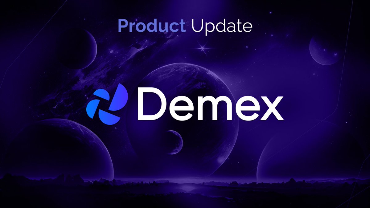 Demex, one of the upcoming IDO projects on Eclipse Fi, has launched its point system! 🟣🔵 Start here: app.dem.exchange/rewards/demex-… Have you tried @demexchange Wheel of Fortune yet? Don’t just trade on Demex. Deposit into perp pools, and spin the Wheel of Fortune. The more you…