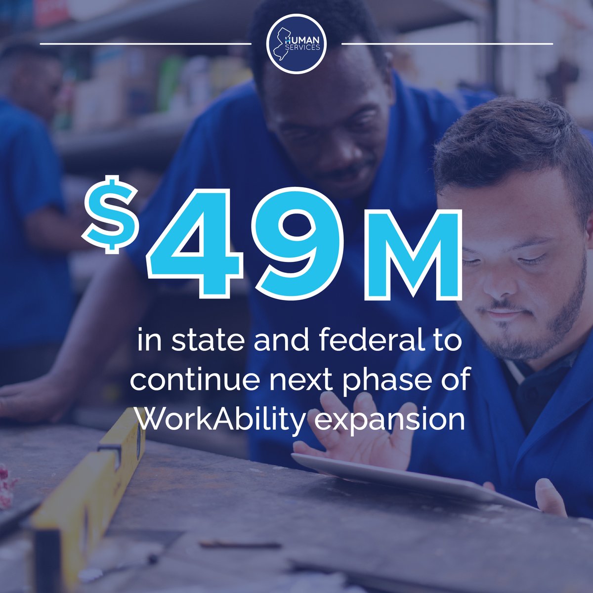 .@GovMurphy’s budget continues to invest in expanding WorkAbility, which allows people with disabilities to continue their Medicaid benefits as their income rises, knocking down barriers to employment and full participation in society.