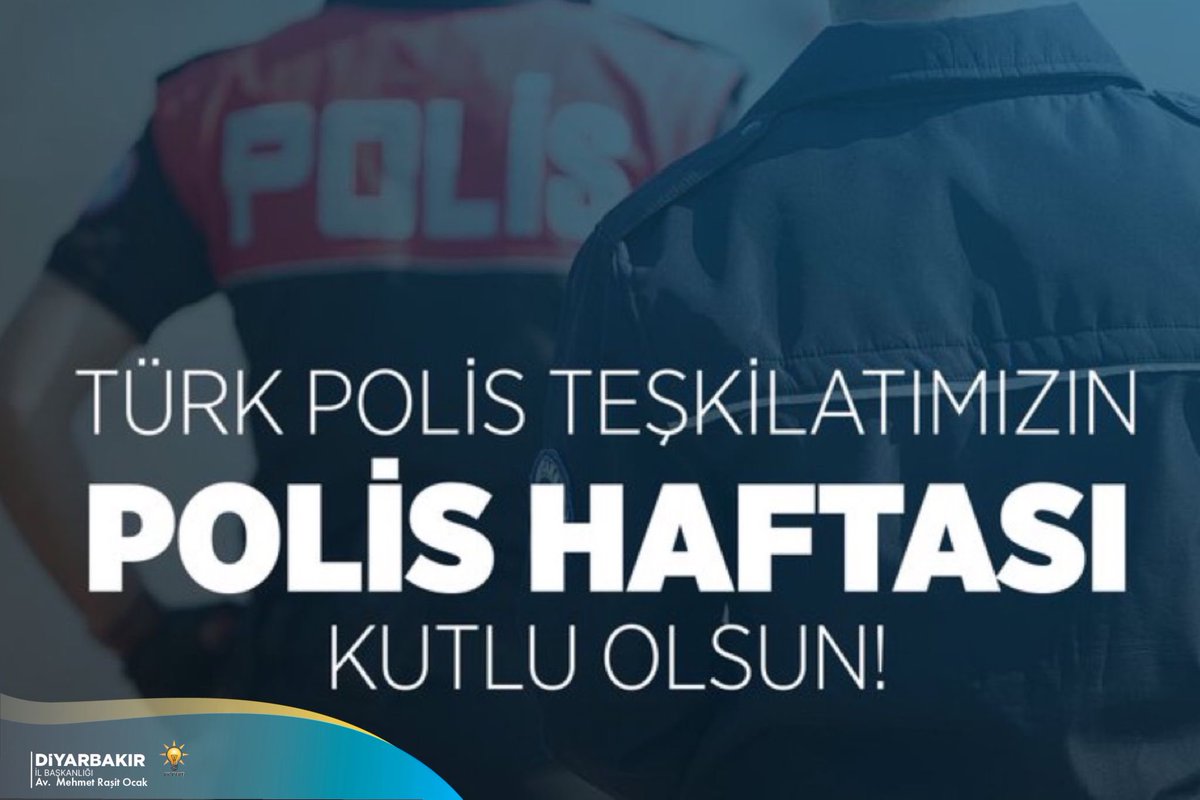 🔴Milletimizin huzuru, ülkemizin bekası için gece gündüz demeden çalışan Kahraman  Emniyet mensuplarımızın Polis Haftası’nı tebrik ediyor, Polis Teşkilatımızın 179. kuruluş yıl dönümünü kutluyorum.

#polishaftası