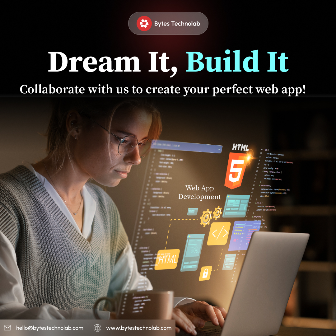 BTechnolab's tweet image. Turn your business vision into reality with our custom web app development services. Our expert team crafts tailored web apps aligning with your unique business goals. Contact us to start your digital success journey. shorturl.at/ivB26

#WebAppDevelopment #BytesTechnolab
