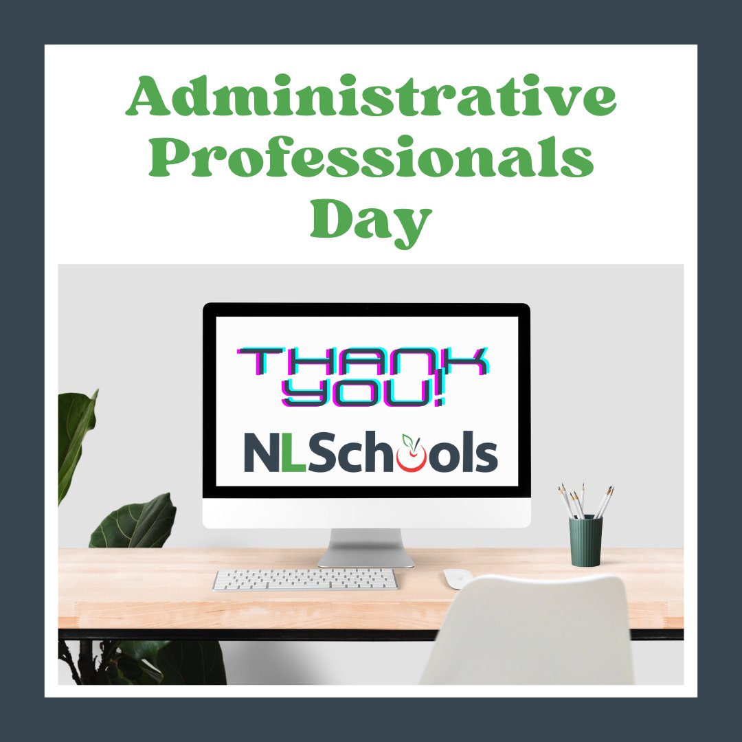 Like all other organizations, NLSchools and our schools across the province would not be able to function without our administrative professionals. Day-in and day-out, they make sure everything runs smoothly. Thank you for all that you do! #AdministrativeProfessionalsDay