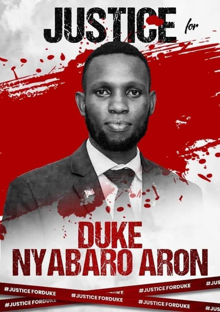 kevo_atandi's tweet photo. The young politicians and activists of Gusii, Duke was more than just a blogger. He was a mentor, a friend, and a guide to many upcoming Gusiii young politician.
#JusticeForDuke https://t.co/wXmR9sPKcX