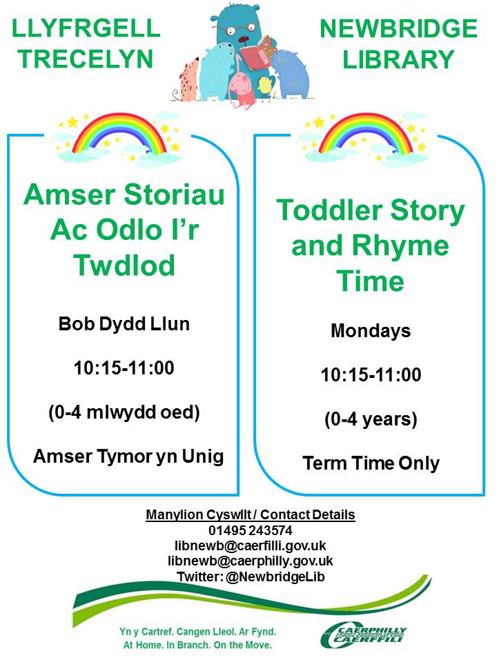 Newbridge Library (@newbridgelib) on Twitter photo 🐞Cawsom amser hyfryd bore 'ma yn Amser Plant Bach yn darllen 'Lots of Dots' Fe wnaethon ni fwynhau'r swigod a'r gemau parasiwt yn arbennig!🐞
🐞We had a wonderful time this morning at Toddler Time reading 'Lots of Dots' We especially enjoyed the bubbles and parachute games!🐞 🐞Cawsom amser hyfryd bore 'ma yn Amser Plant Bach yn darllen 'Lots of Dots' Fe wnaethon ni fwynhau'r swigod a'r gemau parasiwt yn arbennig!🐞
🐞We had a wonderful time this morning at Toddler Time reading 'Lots of Dots' We especially enjoyed the bubbles and parachute games!🐞