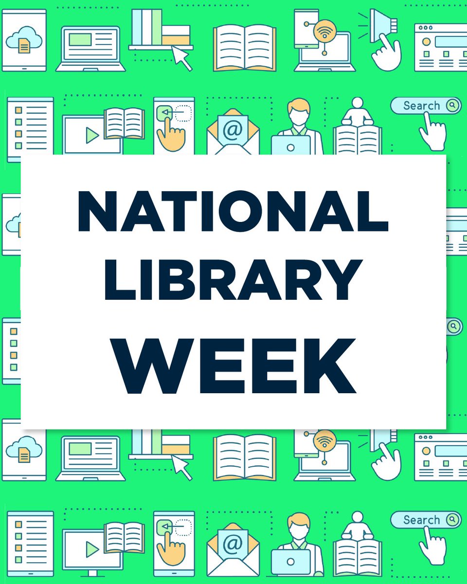 Whether it's at your school or in your home town, the library is - and should always be - a place of endless possibilities &amp; potential to learn.

Happy #NationalLibraryWeek!