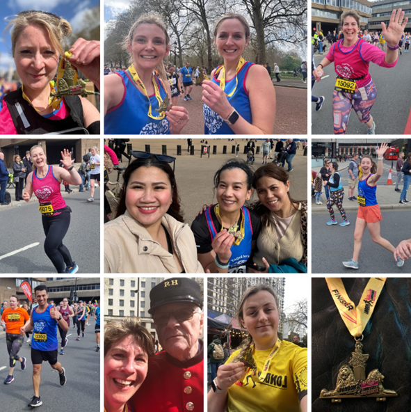 Today is the day of congratulations and thanks!
Congratulations and thank you to our 14 runners who completed the London Landmarks Half Marathon yesterday. We are so incredibly proud of you!
Here are a few pics from this amazing run and day!