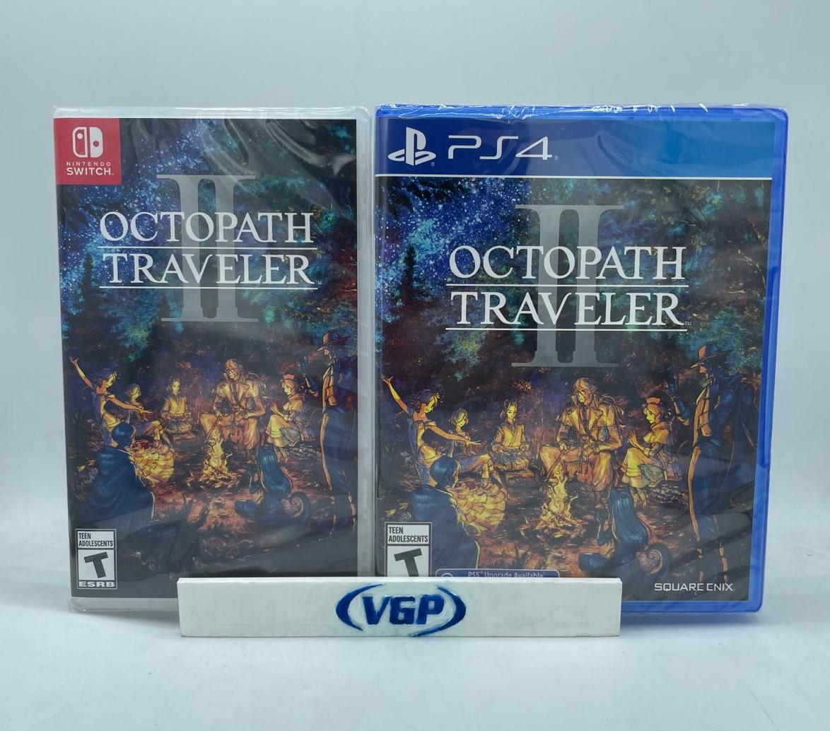 We're giving away a #videogame every day this week! #Monday to #Friday RT this post and Follow #VGP for a chance to win a copy of Octopath Traveller 2! Winner's choice #NSW or #PS4 The winner chosen tomorrow at 11 a.m. EST #OctopathTraveler2 #NintendoSwitch #videogames