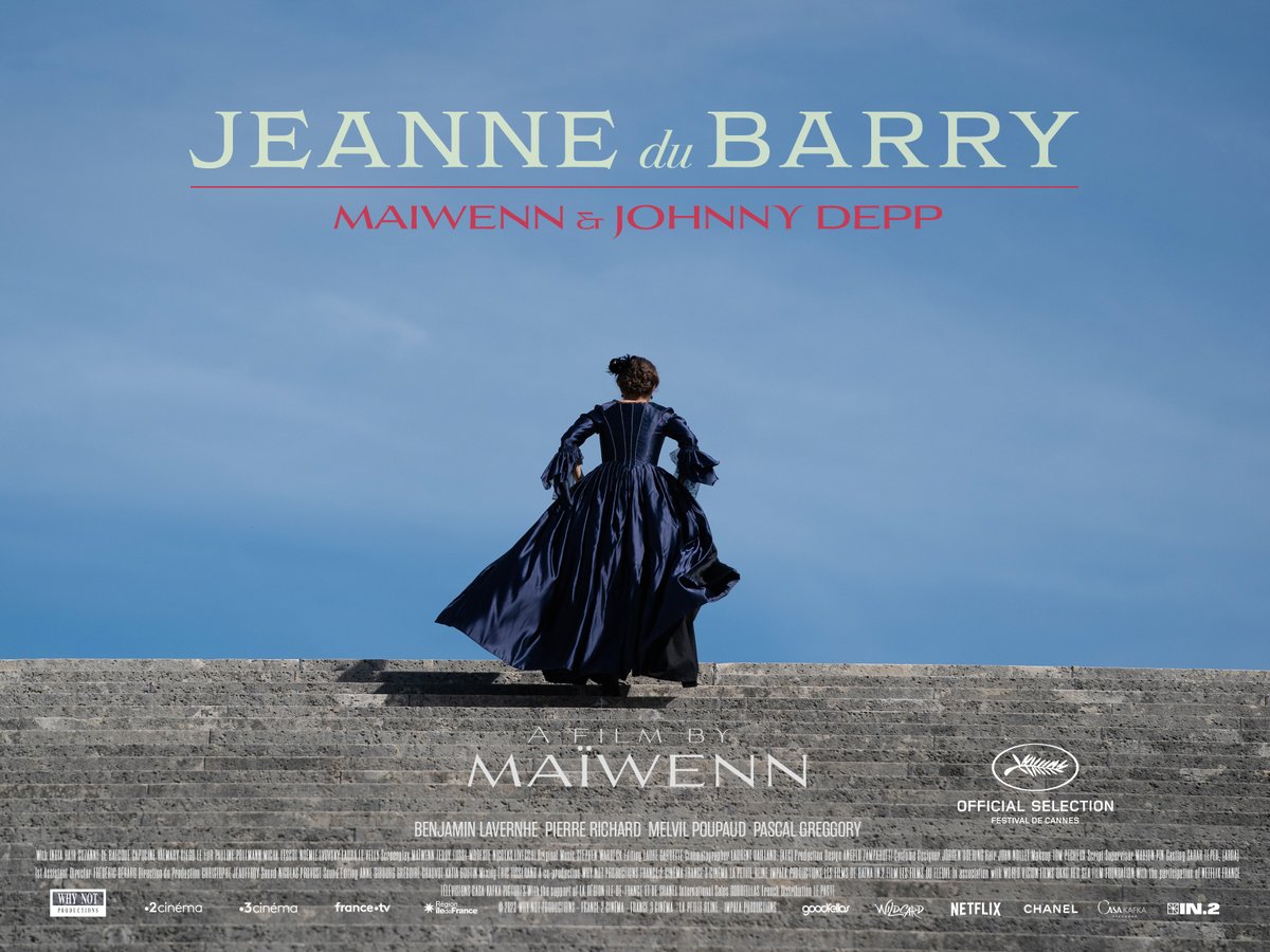 'Jeanne du Barry' is released across the UK & Ireland from April 19... not long now! jeannedubarry.film