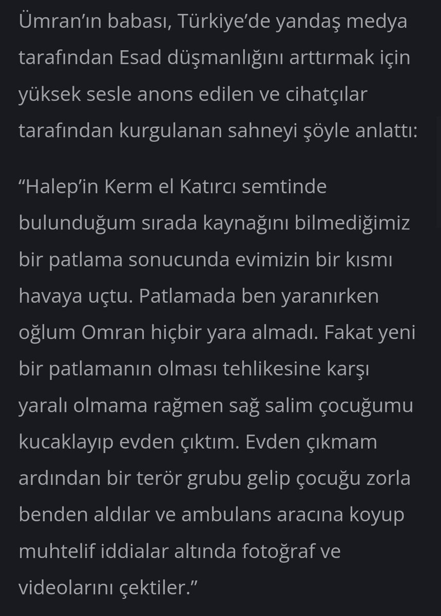 Utanmaz arlanmaz İhvancı orospu çocukları hala 10 yıllık Suriye yalanlarını insanlara pazarlıyor.