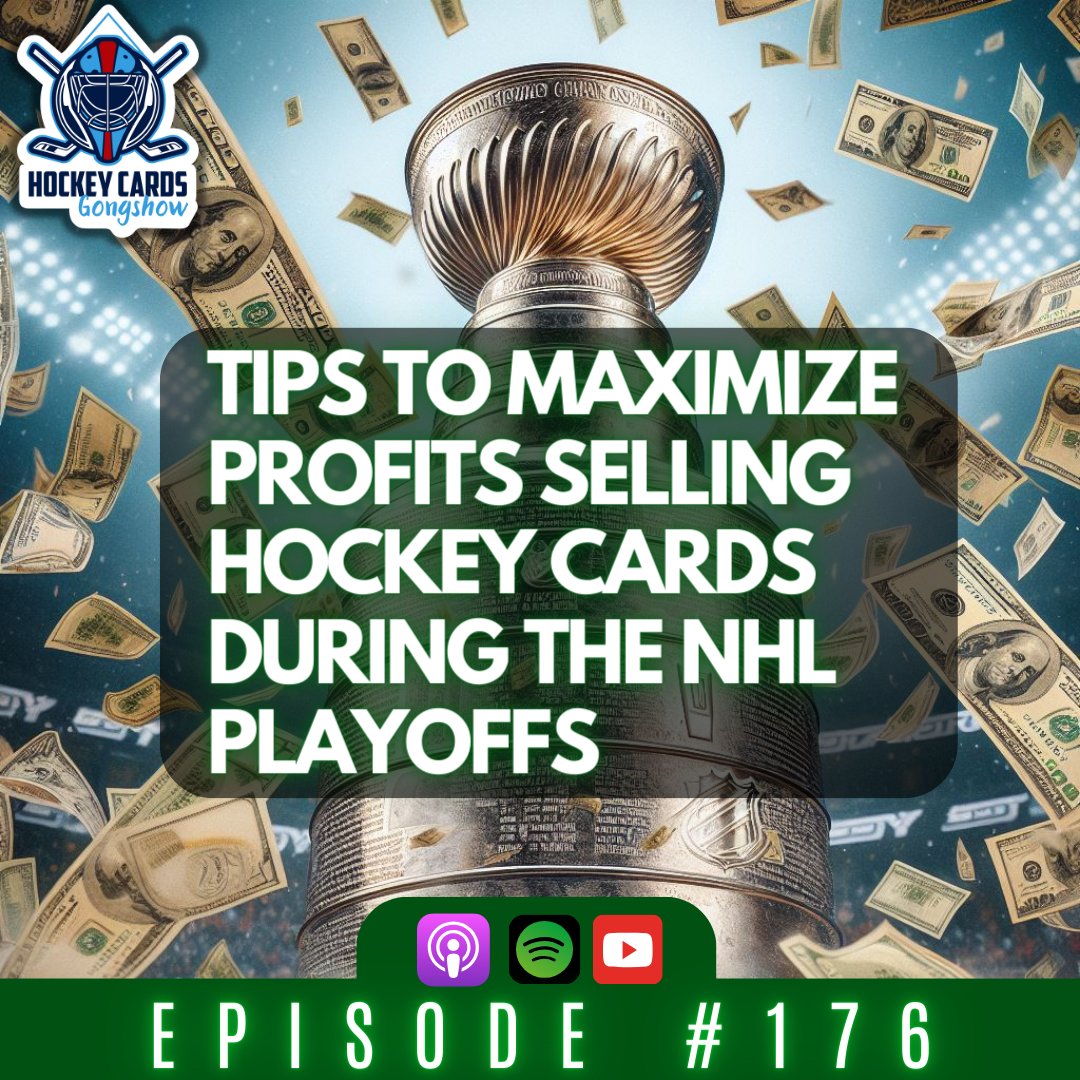 Episode 176 of the Hockey Cards Gongshow podcast is live! Listen here - tinyurl.com/3uyb5fc4 Watch here - youtu.be/e5p4YE2kgCs #NHL #NHLcards #hockey #hockeycards #rookiecard #upperdeck #bedard #mcdavid #ovechkin #austonmatthews #sidneycrosby #jagr #gretzky #lemieux #makar