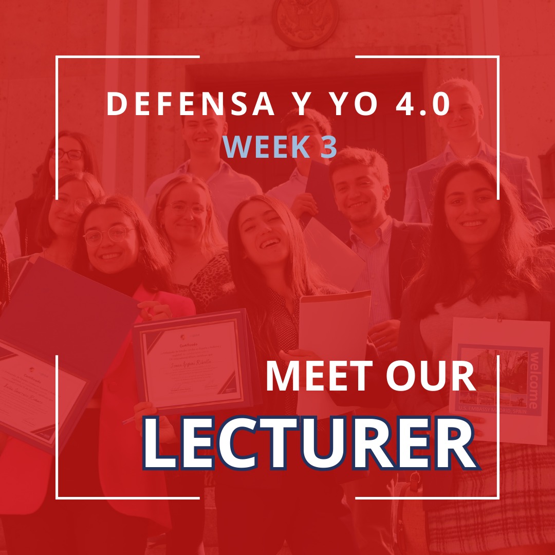 ⚠️Presentamos a nuestra ponente de la #WEEK3 en #DefensayYo: 👩🏻‍💻 @GalicMirna es Analista Política Senior en @USIP especializada en #AsiaOriental y #China 🗺️ Si eres estudiante de la @unicomplutense @UA_Universidad o @UV_EG no te lo pierdas! Más info en defensayyo.com