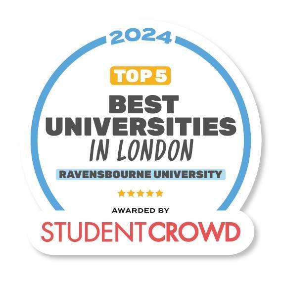 We’re delighted to announce that Ravensbourne has been ranked as the 4th best university in London, according to StudentCrowd reviews. 🏆 It’s amazing to see such great feedback, student satisfaction is something we’re really passionate about. 🙌🏽 Learn more in our bio 🔗