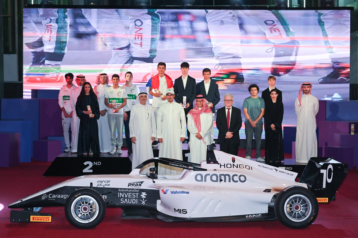 AMGPCO's tweet photo. From thrilling track battles to heart-pounding victories, Federico Al Rifai dominates the F4 Saudi Arabian Championship series with unmatched skill and determination! 🏁🏆

#racing #race #motorsport https://t.co/TmyHs4Q8ca