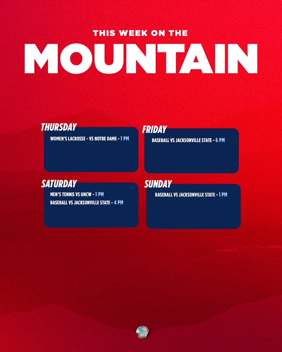 Don't miss out on what's happening This Week on the Mountain❗️