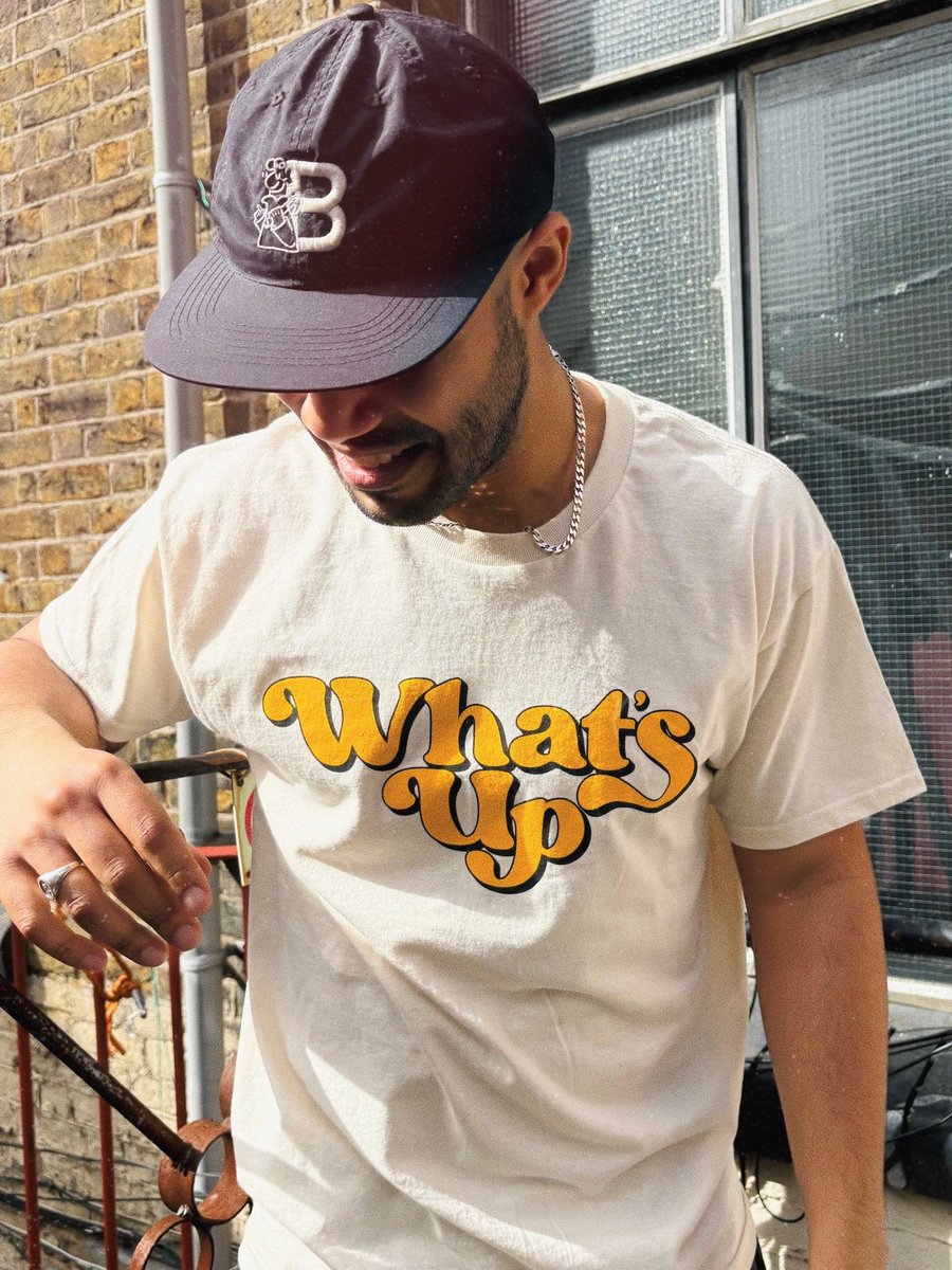 Our brand new ‘What’s Up’ tees will be dropping 26th April 🤩🤩🤩 pre order them now to become the coolest person in your friendship group xoxo kawala.lnk.to/WhatsUpTee