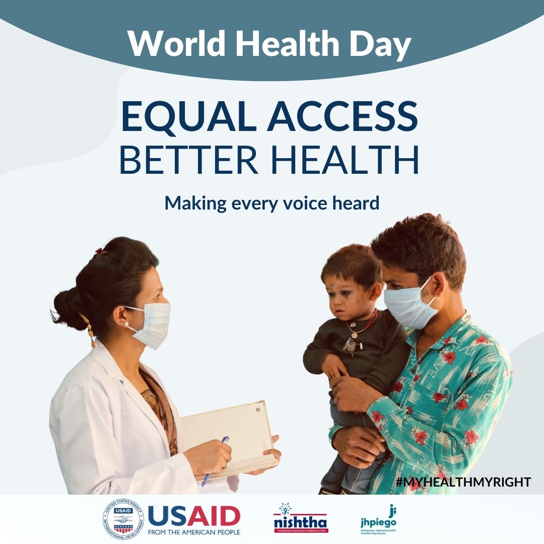 On #WorldHealthDay, let's reflect on the importance of ensuring #equalaccesstohealthcare. Every individual deserves the #righttogoodhealth, regardless of their background or geographical location. Together, we can #buildhealthier and more #equitablecommunities.