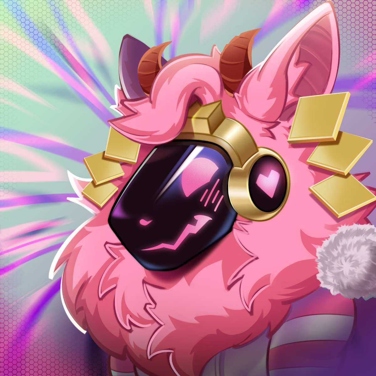 Pink Proto! ❤️✨
#Furry #Protogen