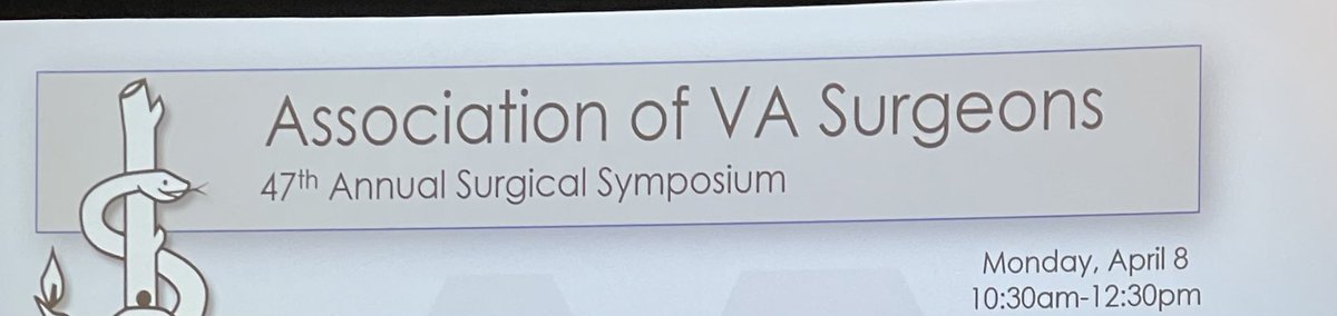 Outstanding presentation by @emosh28 on longterm survival benefit of surgery in normal/robust pts but not frail pts at #AVAS2024 -too engrossed to take picture! More great work to come! ⁦@UPMC_Vascular⁩ ⁦@PittSurgery⁩ ⁦@MollReitz⁩