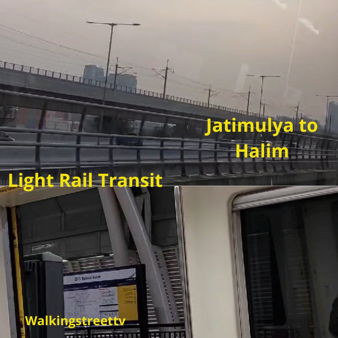 Walking Street On Light Rail Transit Jatimulya to Light Rail Transit Halim After Work

Watch on youtube :
youtu.be/5Aojdf_Z2LQ

#walkingstreettv #walkingaround #walkingstreet #train