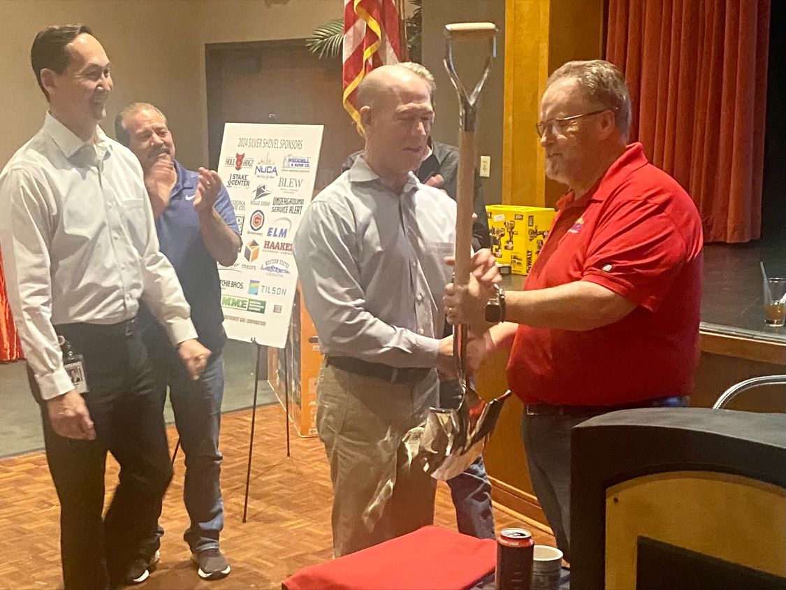 We're honored to receive the Silver Shovel Award from the Nevada Regional Common Ground Alliance for having no at-fault damages throughout 2023. Even though April is #NationalSafeDiggingMonth, we're committed to the safety of our communities year-round. Thank you, NRCGA!