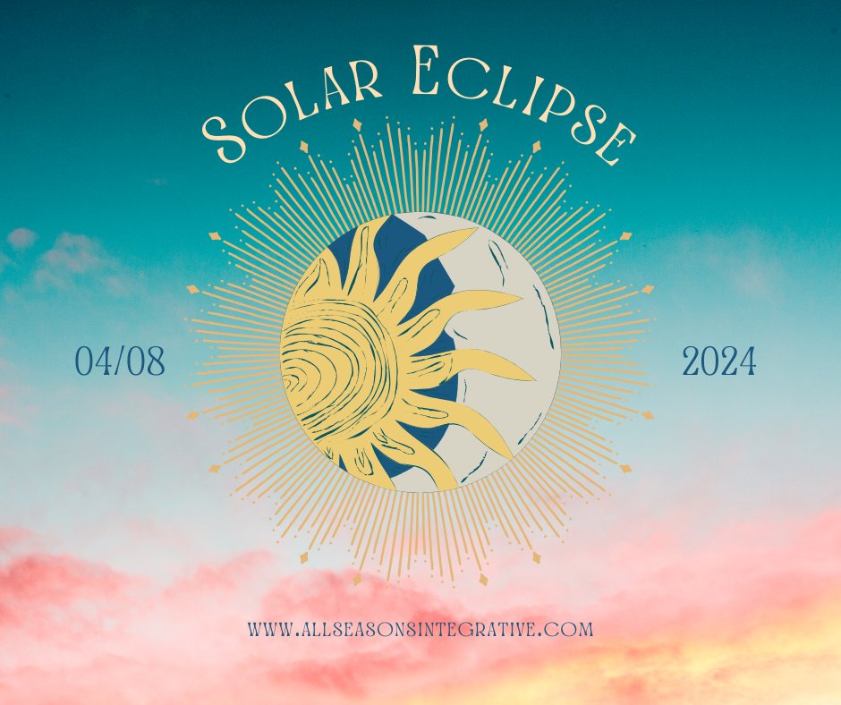 Will we see the Eclipse today in the FM Area?

Start time: 12:49pm
Peak time: 1:49pm
End time: 3:09pm

#AllSeasonsHealing
#IntegrativeHealthSolutions
#NaturalWellnessJourney
#WholeBodyBalance
#ChiropracticCareForAll
#HealNaturallyWithAllSeasons
#EmpowerYourHealth
#solareclipse