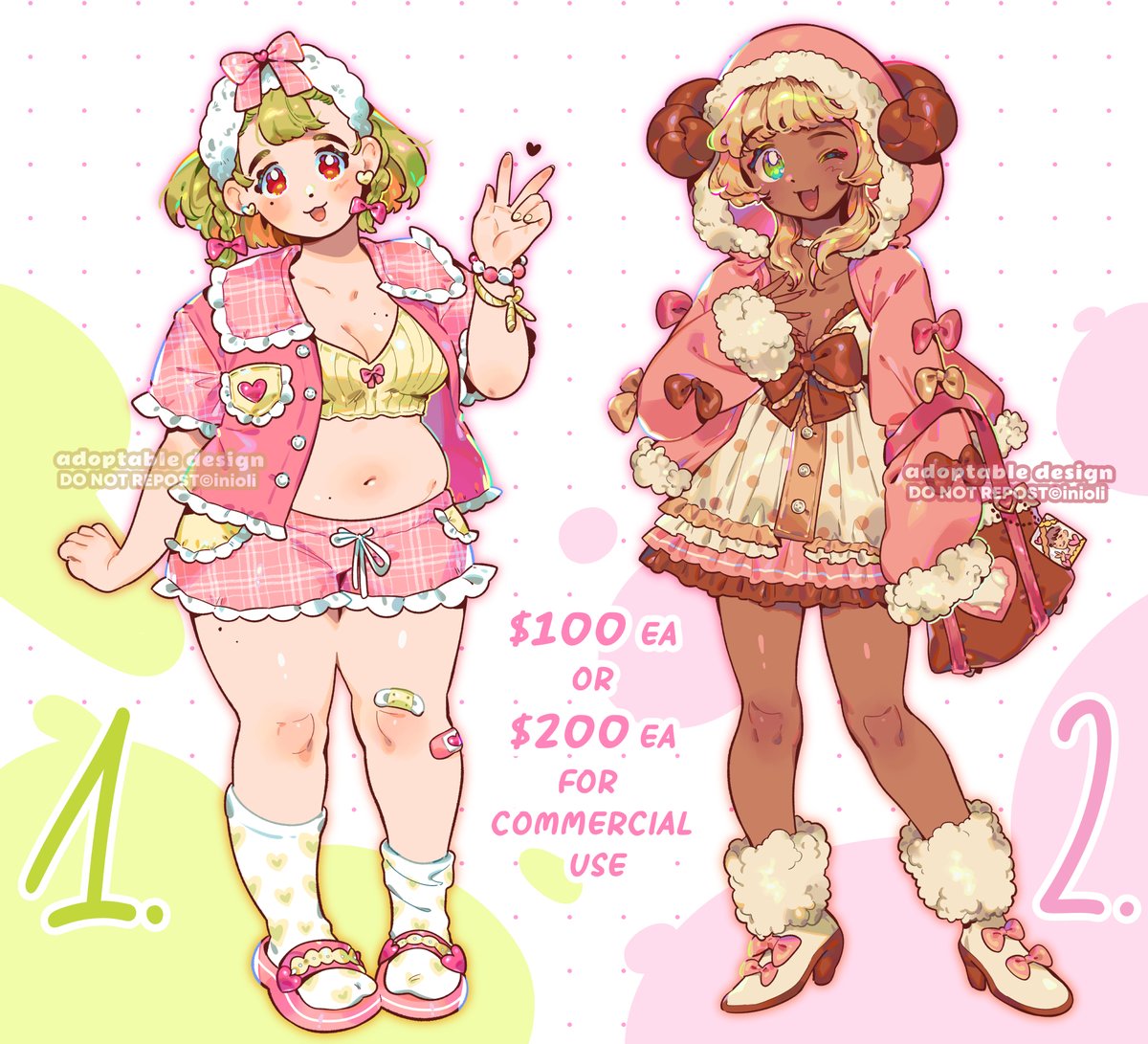 cozy adopts up for sale!🩷🎀💚 more info below 💌