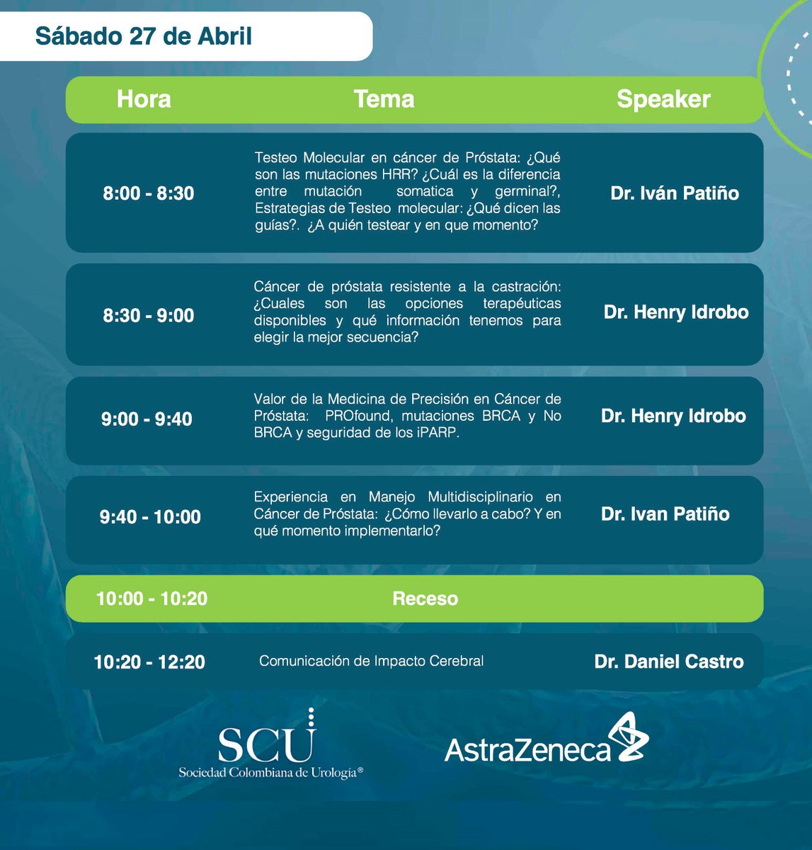 UROEXPERT Alcance otro nivel de Urología en Cáncer de Próstata. 🗓️ 27 Abril 2024 🕑 08:00 am 📍 Pereira, Hotel Movich