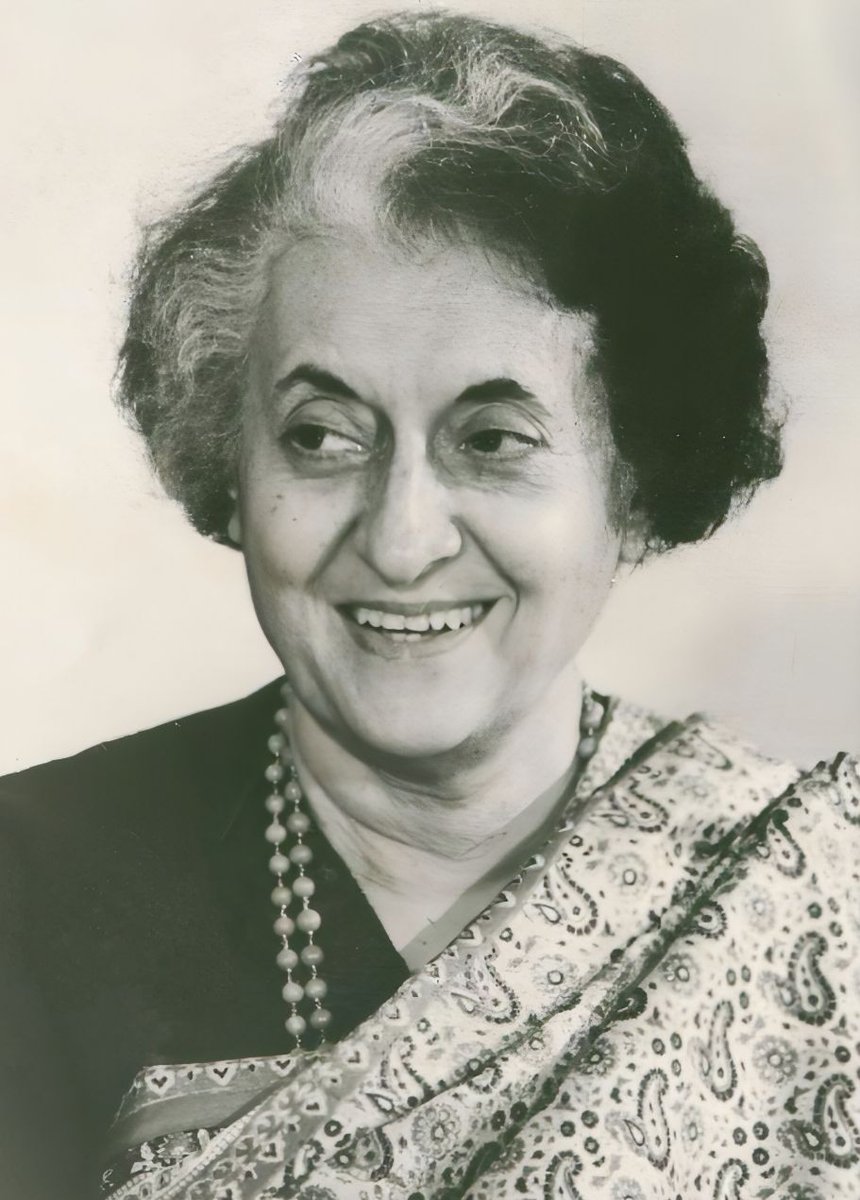 Describe Indira Gandhi in three words or less.