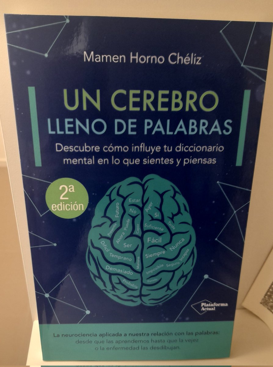 Cuatro días antes de la presentación del libro me llega esta sorpresa. Emocionada y sorprendida. Gracias a todos/as ls que me estáis leyendo y recomendando ❤️