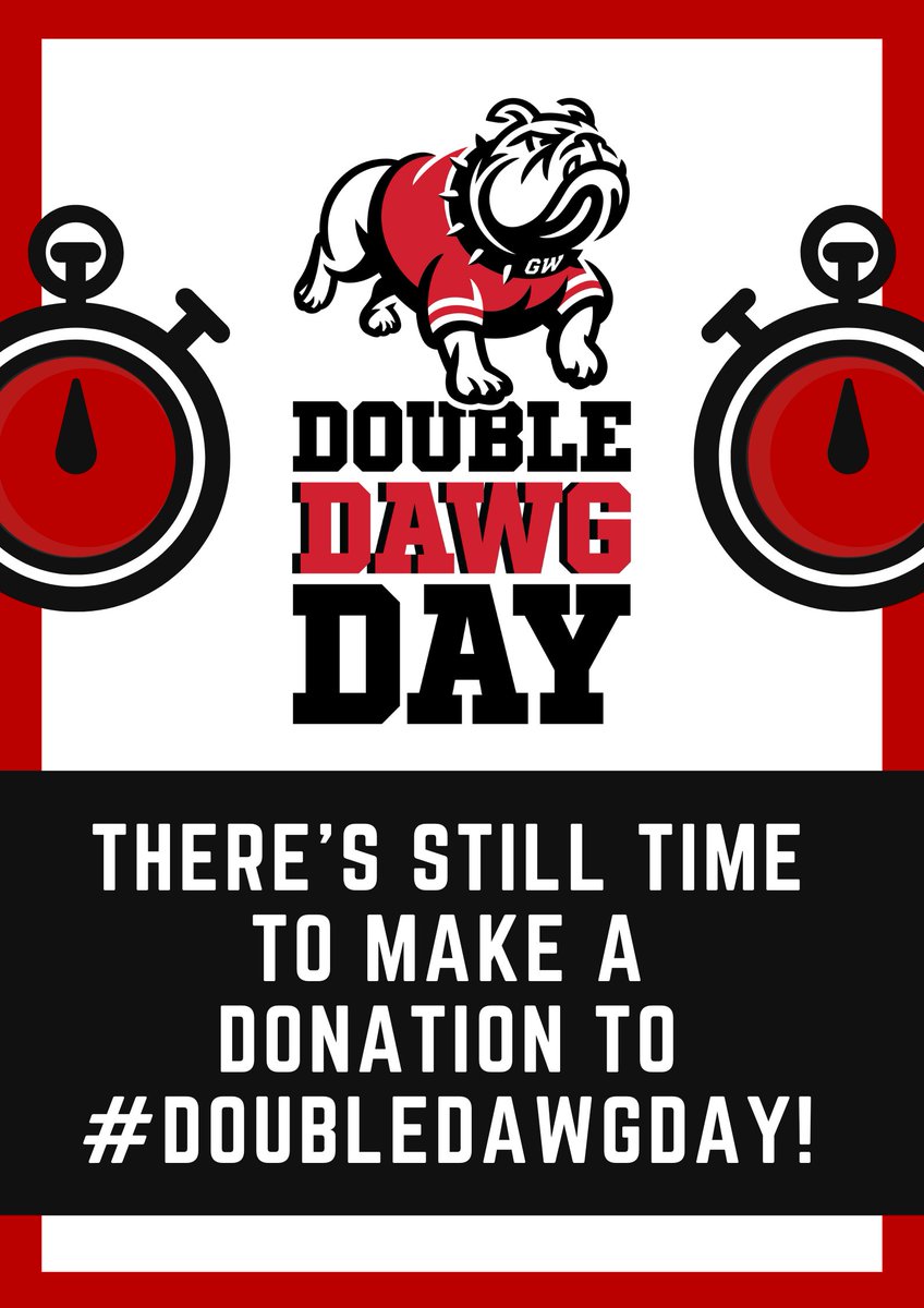 There's still time to make a donation to #DoubleDawgDay! Our students would love to have your support! Make your donation here 👉give.gardner-webb.edu/double-dawg-day