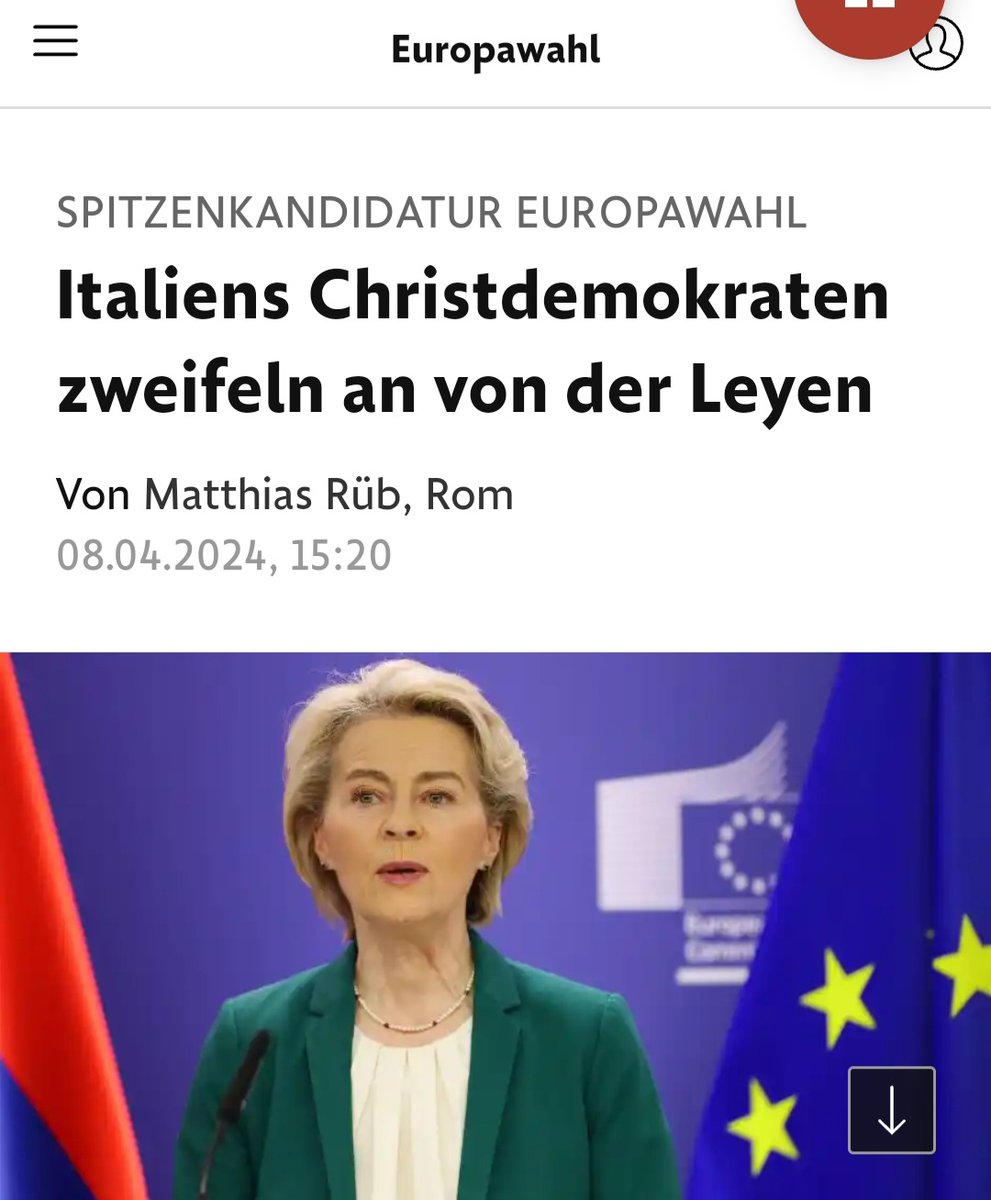 Wer zweifelt denn nicht an #VonDerLeyen?
Es laufen mehrere Strafverfahren wegen Bestechlichkeit gegen sie.
Wenn DAS kein Grund für Zweifel ist, dann weiß ich auch nicht mehr!
Ursula VonderLeyen ist komplett UNTRAGBAR! 🤨🤬