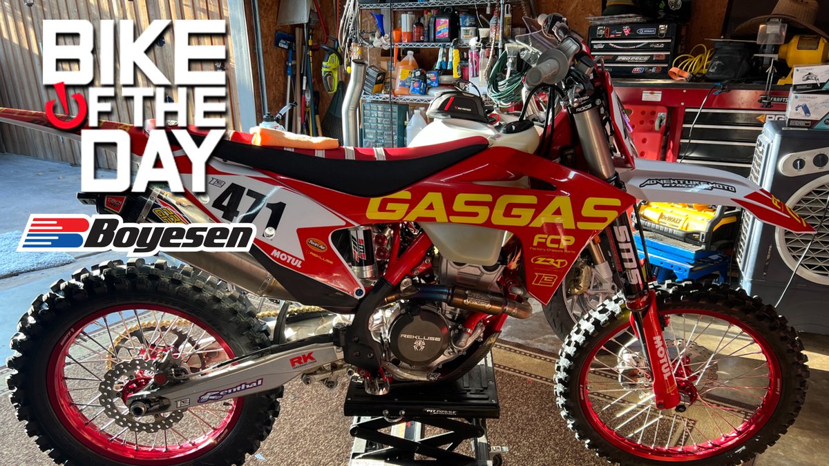 WFO Dave's 2022 GasGas Big Bore 270 | Bike of the Day dlvr.it/T5DVWl