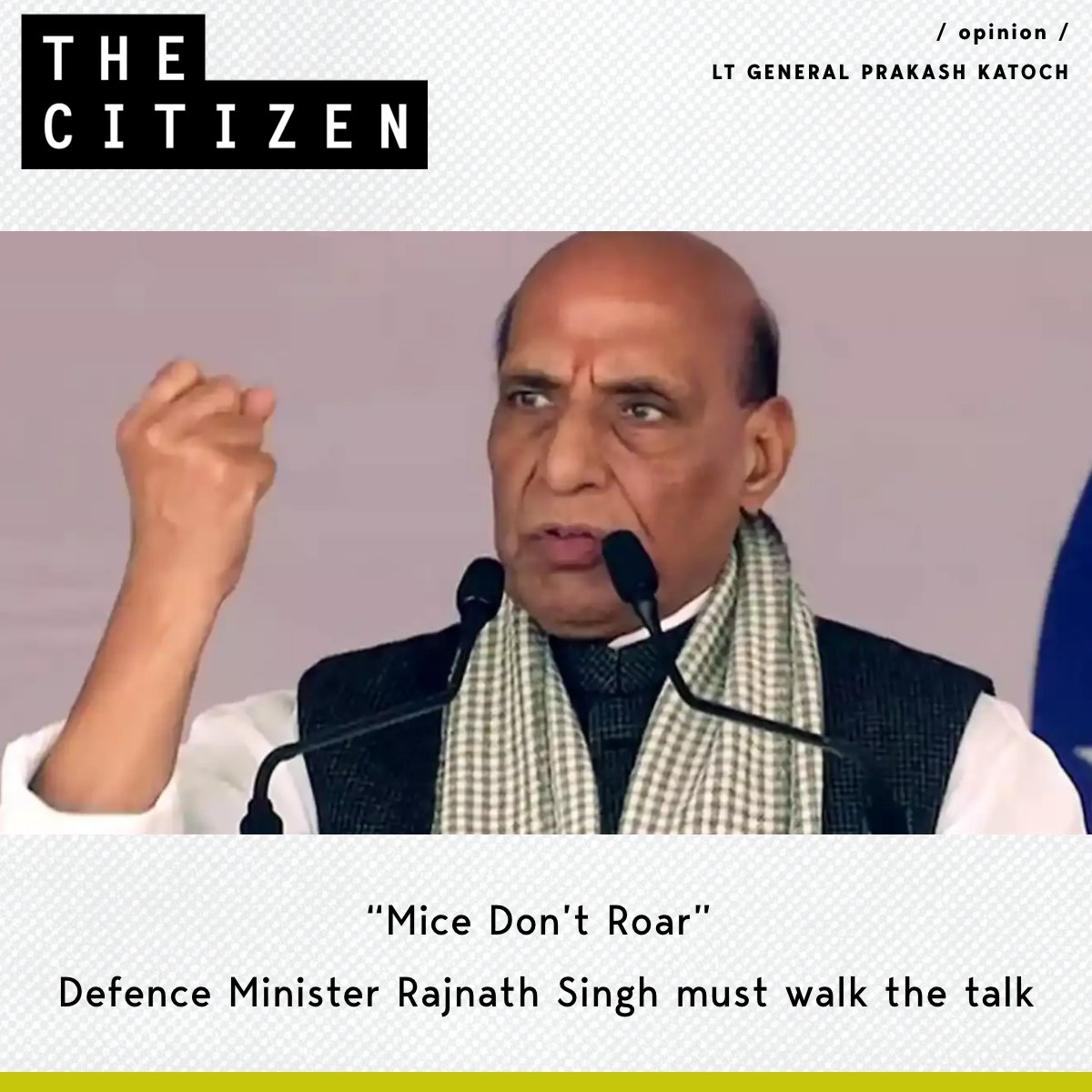 India’s Defence Minister @rajnathsingh's statement on ‘giving terrorists a befitting reply’, has caused plenty of mirth on social media. Lt General @KatochPrakash writes: Read the full report here: tinyurl.com/4ymawa8r