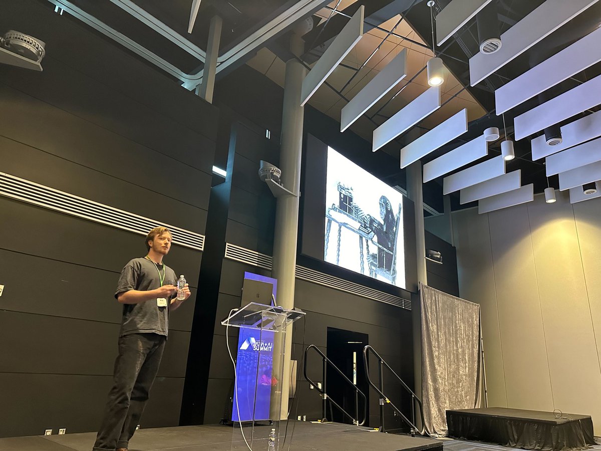 simple_thread's tweet image. #Threadhead Nick Agliano rocked the main stage at the Richmond Technology Council - @rvatech Data &amp;amp; AI Summit!