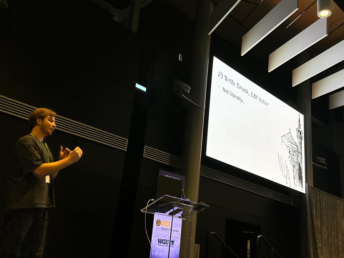 simple_thread's tweet image. #Threadhead Nick Agliano rocked the main stage at the Richmond Technology Council - @rvatech Data &amp;amp; AI Summit!