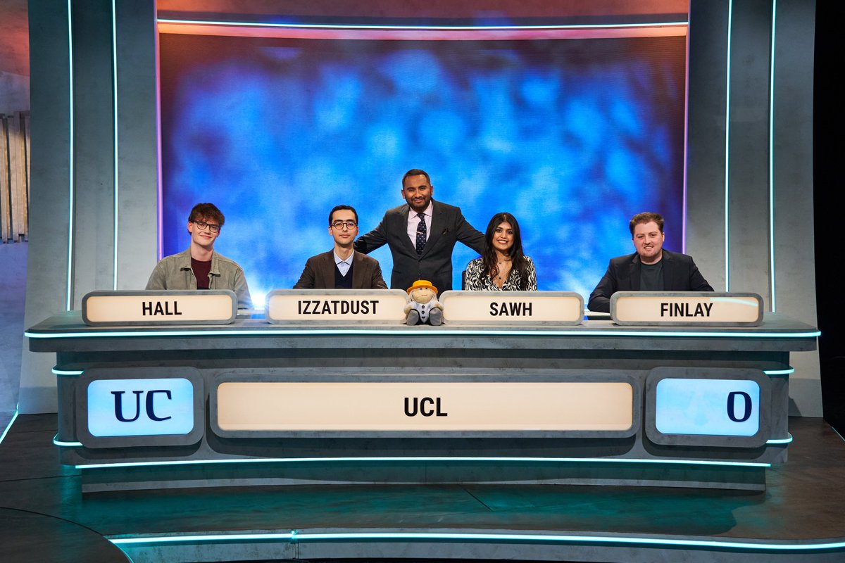 Third time's a charm? 🏆 Team UCL has made it to the final of University Challenge for the third time in history and will compete against @ImperialCollege. Tune in at 8:30pm on @bbctwo and @bbciplayer to see who takes home the crown 📺 #UniversityChallenge #UCLFingersOnBuzzers