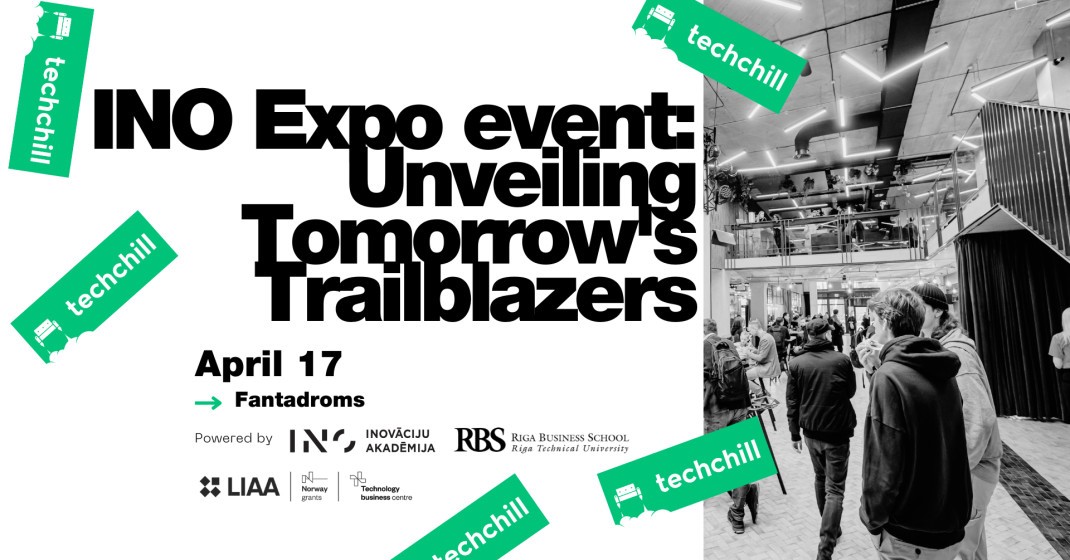 💡17. aprīlī būs iespēja satikt apmācību programmas #InovācijuAkadēmija ideju autorus un iepazīties ar programmā paveikto satelītpasākumā “Expo Event - Unveiling Tomorrow's Trailblazers”, kas notiks @TechChill ietvaros! Reģistrējies pasākumam bezmaksas🔗fienta.com/techchill2024-…