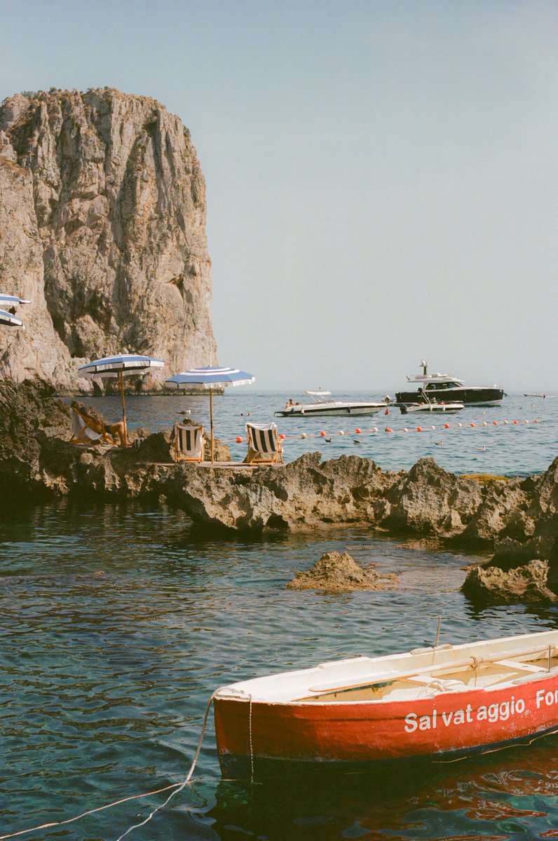 Postcards from a Summer weekend in Capri, on film 🎞️