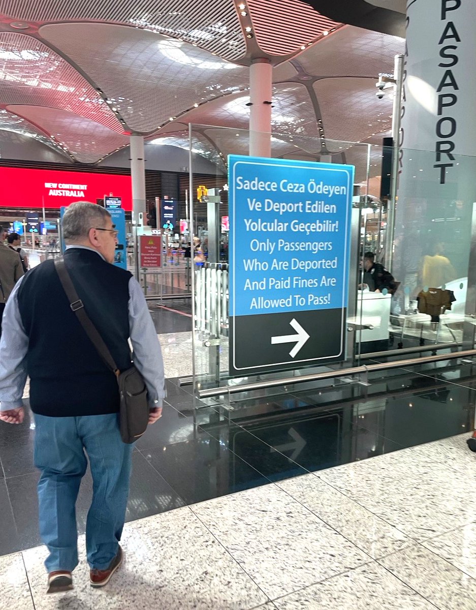 Can you explain this sign at <a href="/igairport/">iGA Istanbul Airport</a> <a href="/Turkey/">Turkey News</a> 
<a href="/visitTurkey_/">VisitTurkey🇹🇷</a>   ?