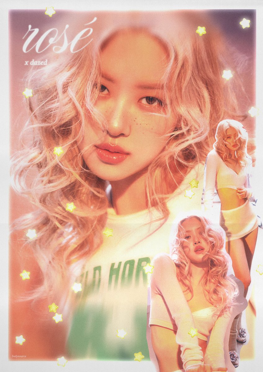 rosé x dazedkorea 💫 ⭐️ 

#로제 #ROSÉ #리모와 #RIMOWA #DAZEDKOREA #BLACKPINK #Fanart #Poster