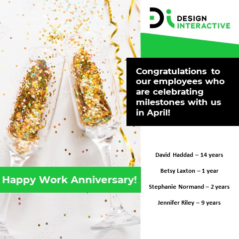 Shoutout to our April  rockstars! 🌟 Another year of awesome work in the books! 🚀 Here's to more success ahead! 🎈👏 #WorkAnniversary #TeamAwesome 🎉